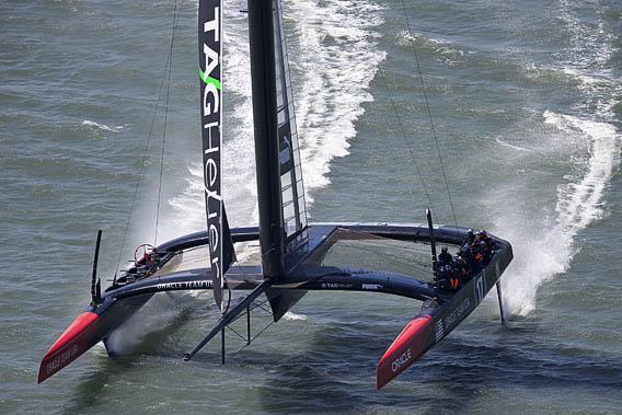 Oracle Racing Boat