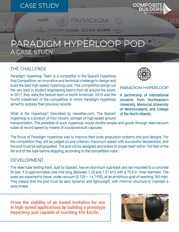 Paradigm Hyperloop Case Study Paradigm Hyperloop Case Study